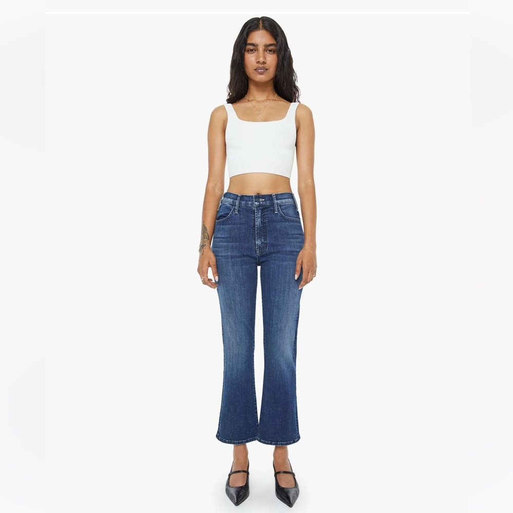 Lil MOTHER Lil Hustler Ankle Flare Jeans in Heirloom
